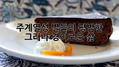 주계열성: 별들의 평범한, 그러나 경이로운 삶